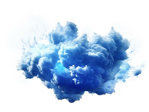 Foto ilustración de nubes azules