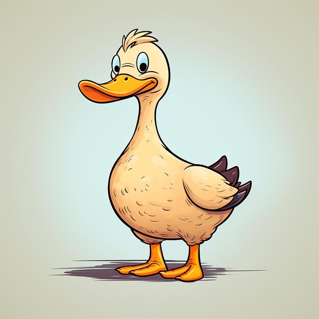 Foto ilustración de un pato