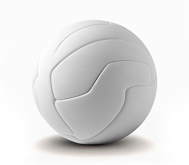 Foto ilustración de pelota de voleibol new ball design generative ai