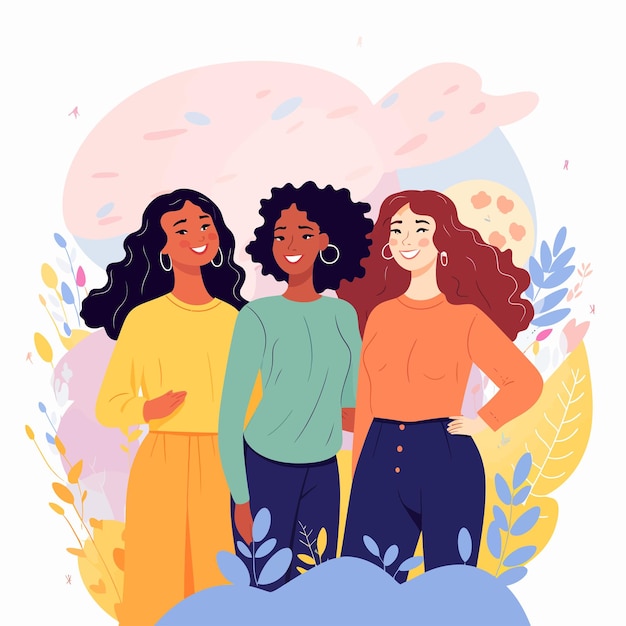 Ilustración de personajes