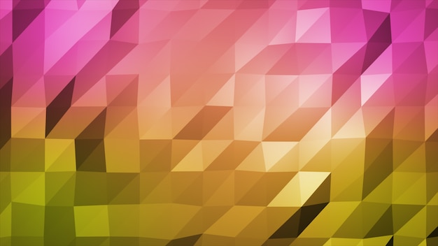 Ilustración poligonal multicolor clara, que consiste en triángulos. Patrón triangular para el diseño de su negocio.
