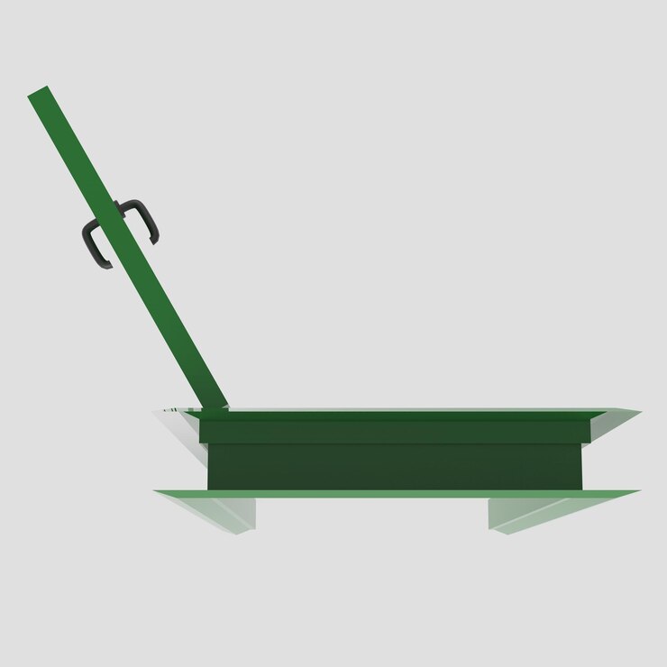 Foto ilustración de puerta interior de madera verde conjunto diferente abierto cerrado fondo blanco aislado