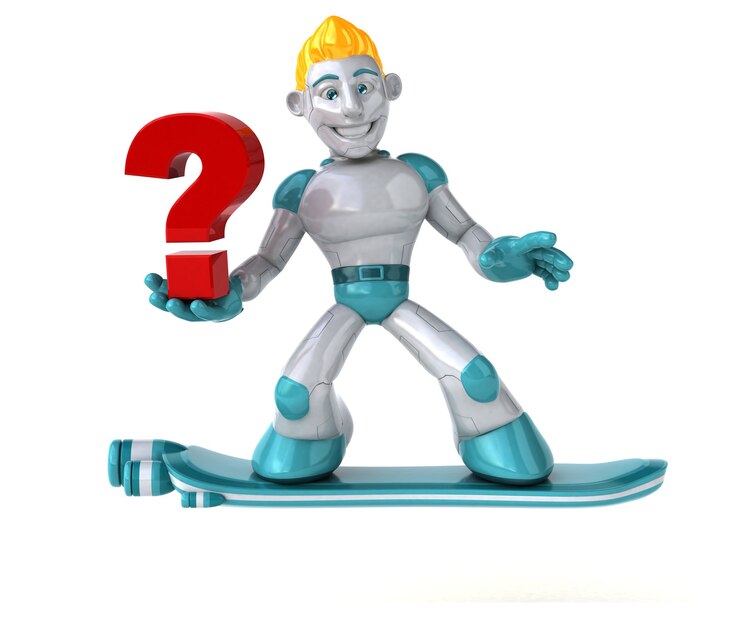 Foto ilustración del robot