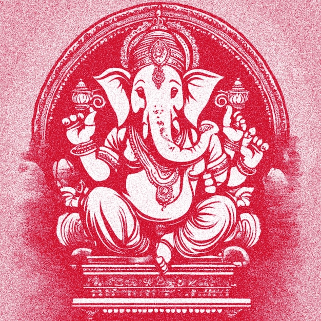 Foto ilustración del señor ganesha