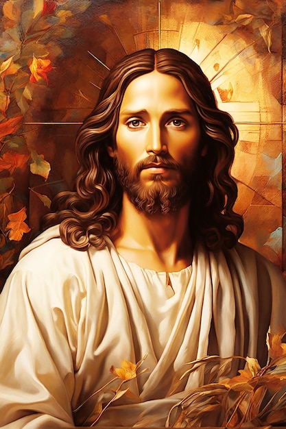 Foto la ilustración del señor jesucristo