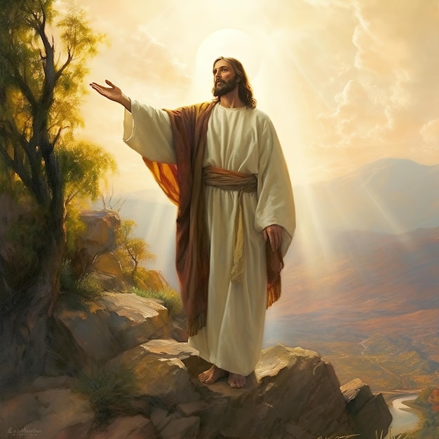 La ilustración del Señor Jesucristo