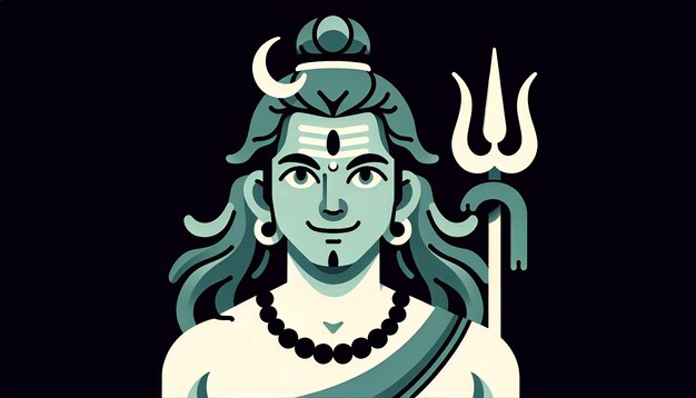 Ilustración del Señor Shiva