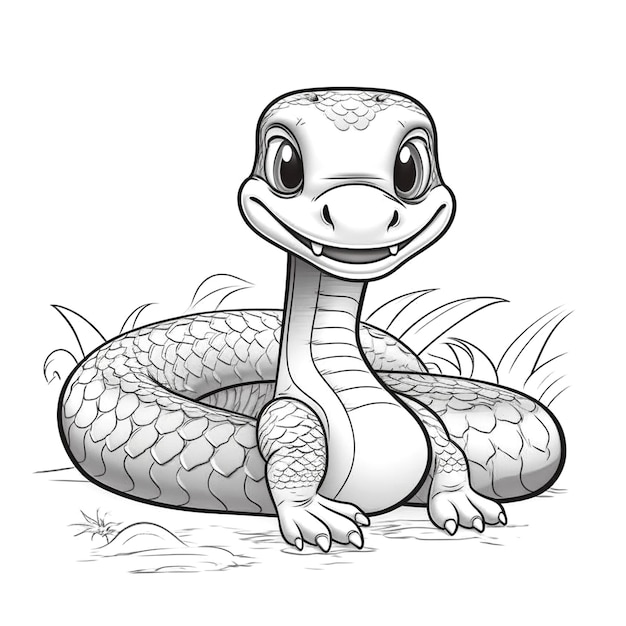 ilustración de serpiente