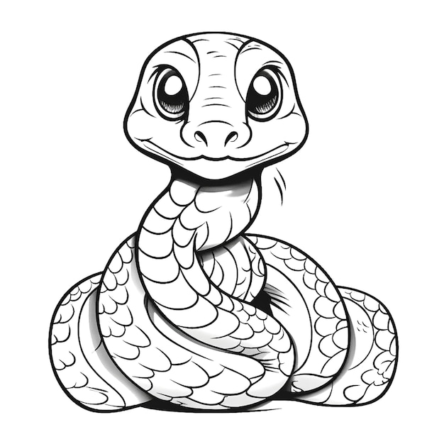 ilustración de serpiente