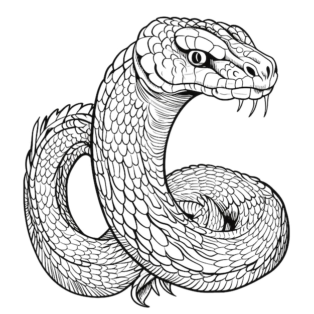 Foto ilustración de serpiente