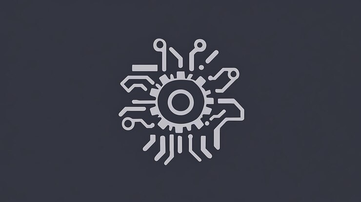 Foto ilustración de signo diseño de logotipo vectorial plantilla símbolo círculo icono moderno símbolo cuadrado co