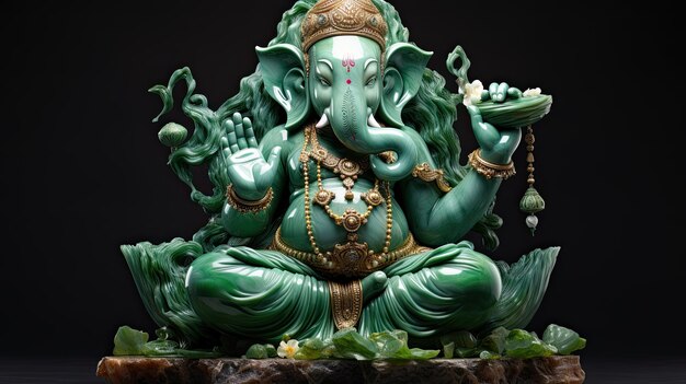 Ilustración sobre Ganesha