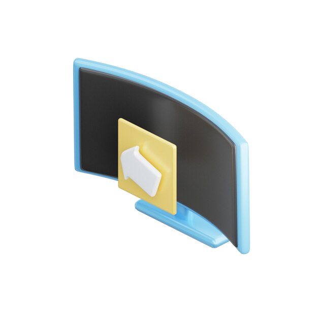 Ilustración de software en 3D