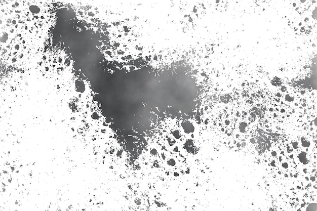 Ilustración de superposición de textura grunge en blanco y negro sobre cualquier diseño para crear un efecto vintage sucio