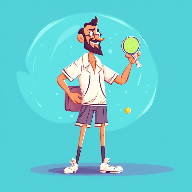 Foto ilustración del tenis