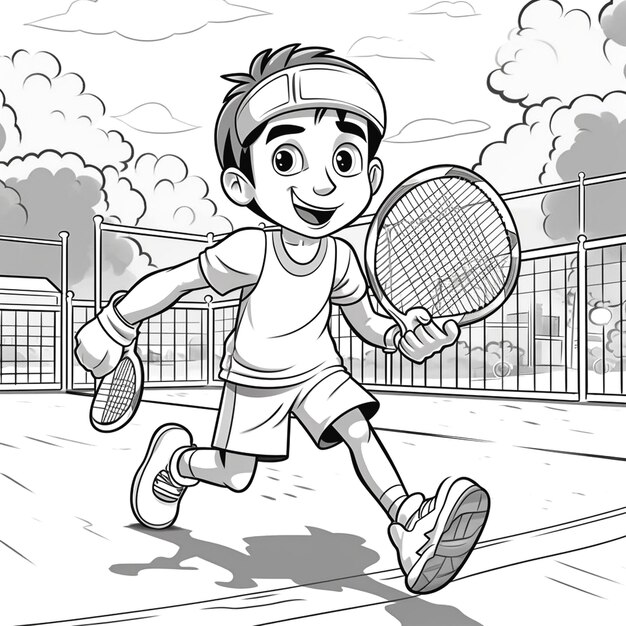 Foto ilustración del tenis