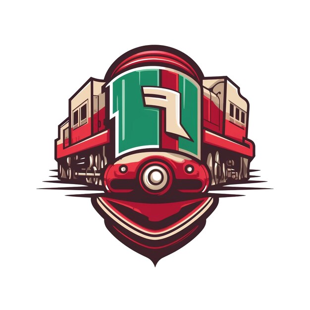 ilustración de tren