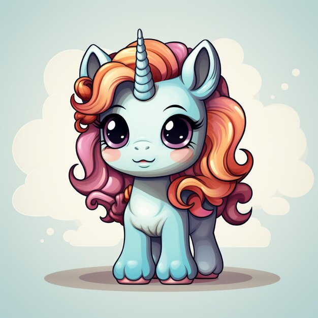 Ilustración del unicornio