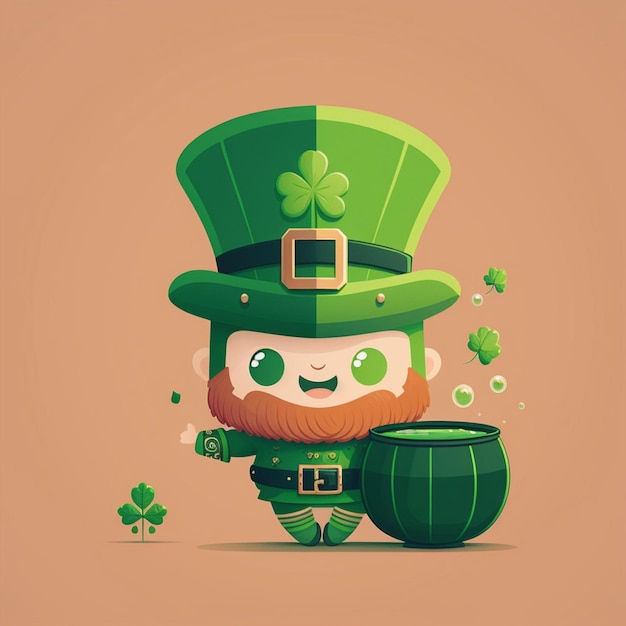 Ilustración de vector de día de San Patricio