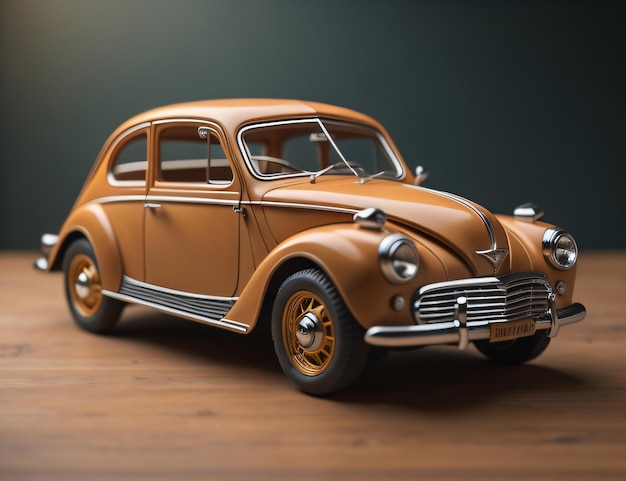 Ilustración vectorial de automóviles deportivos en miniatura de automóviles clásicos