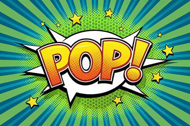 Foto ilustración vectorial de burbujas de habla pop de cómic
