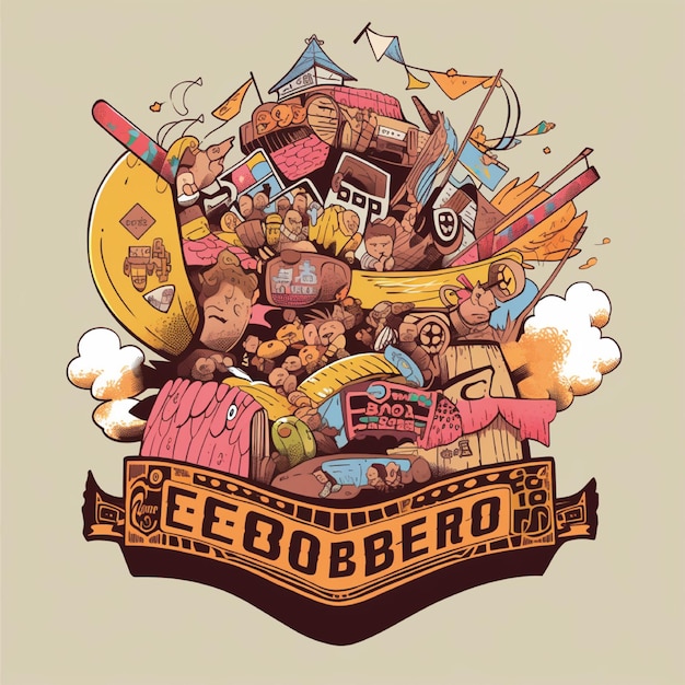 Foto ilustración vectorial del diseño del festival de cerveza de la camiseta