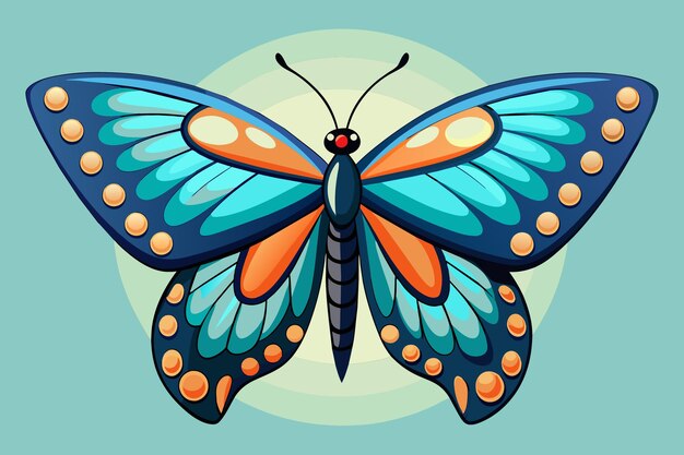 Foto ilustración vectorial de las mariposas