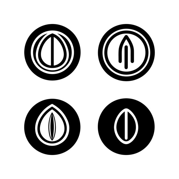 Ilustración vectorial de pastillas de vitamina C dibujadas a mano