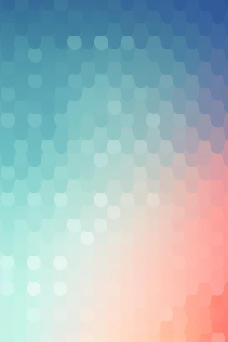 Foto ilustración vectorial de patrón de puntos pastel suave con gradiente de coral oscuro azul claro 60c478649d9949e491ced28d19213a66