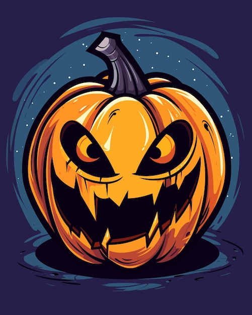 Ilustración vectorial plana con tema de Halloween
