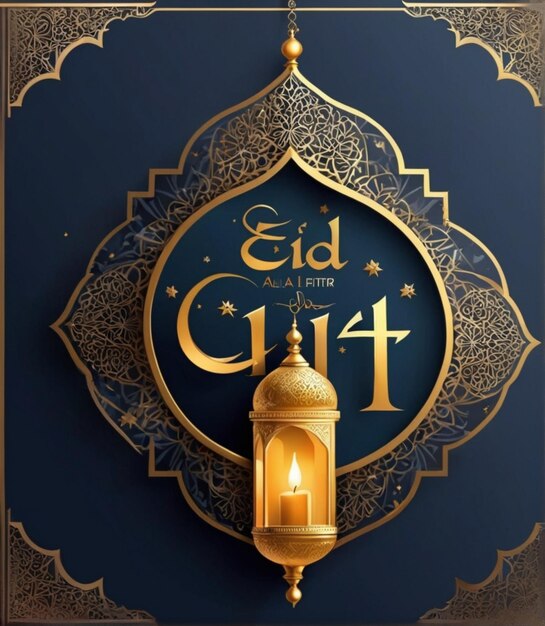 Ilustración vectorial realista gratuita de Eid al-Fitr Celebre con gráficos impresionantes