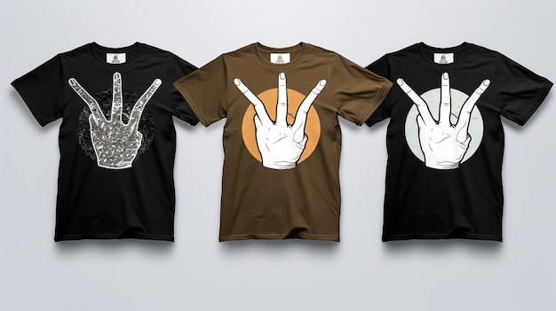 Ilustración vectorial de una silueta de hombre dorado en una camiseta negra Camiseta de hombre de moda Imprenta