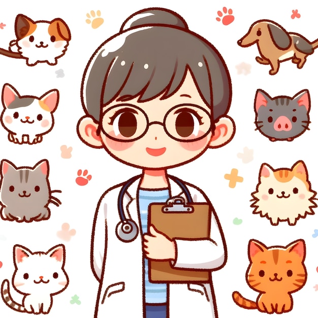 Ilustración veterinaria