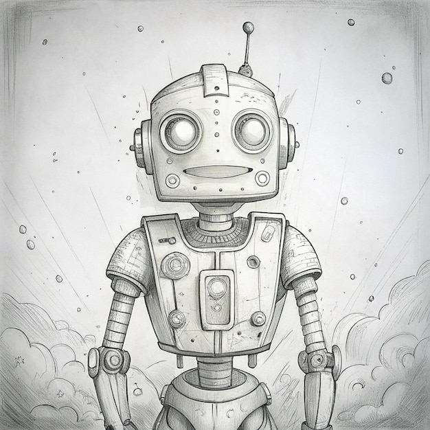Ilustraciones de robots en varios estilos y conceptos Ilustraciones creativas de robots que muestran diferentes
