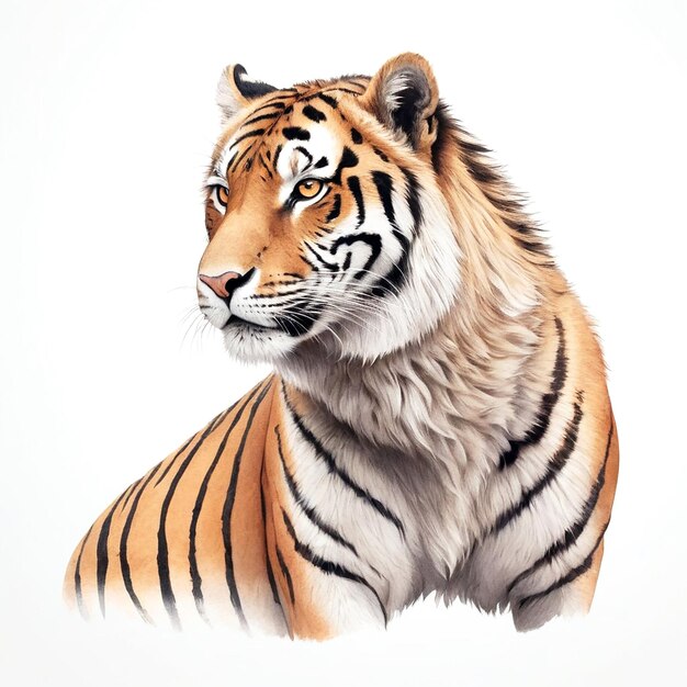 Ilustrações de animais com fundo branco