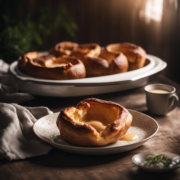 Ilustrações de IA gerativa de Yorkshire Pudding