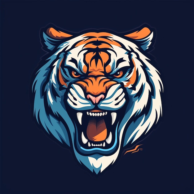 ilustrador de tigre de vector