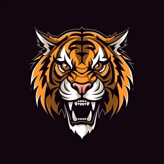 ilustrador de tigre de vector