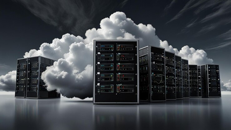 Foto ilustrar la eficiencia de costos en la computación en la nube generado ai