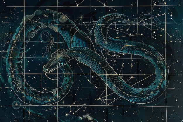 Ilustrar un mapa celeste con la constelación generativa ai
