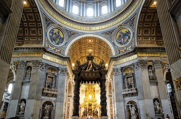 Im Petersdom Rom Italien