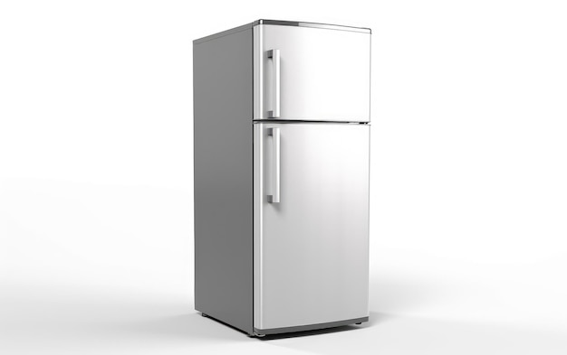 Imagem 3D da geladeira moderna