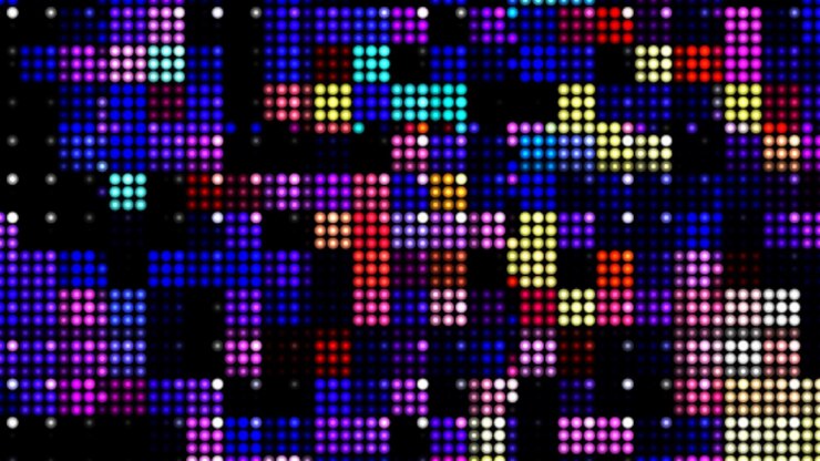 Foto imagem abstrata composta por retângulos coloridos premium
