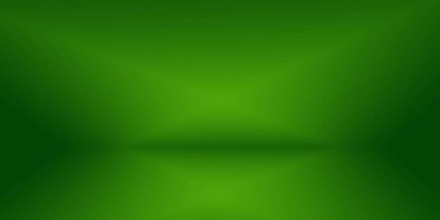 Imagem abstrata de luzes iluminadas sobre fundo verde