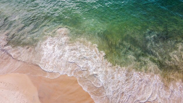 Imagem aérea da praia de Copacabana no Rio de Janeiro