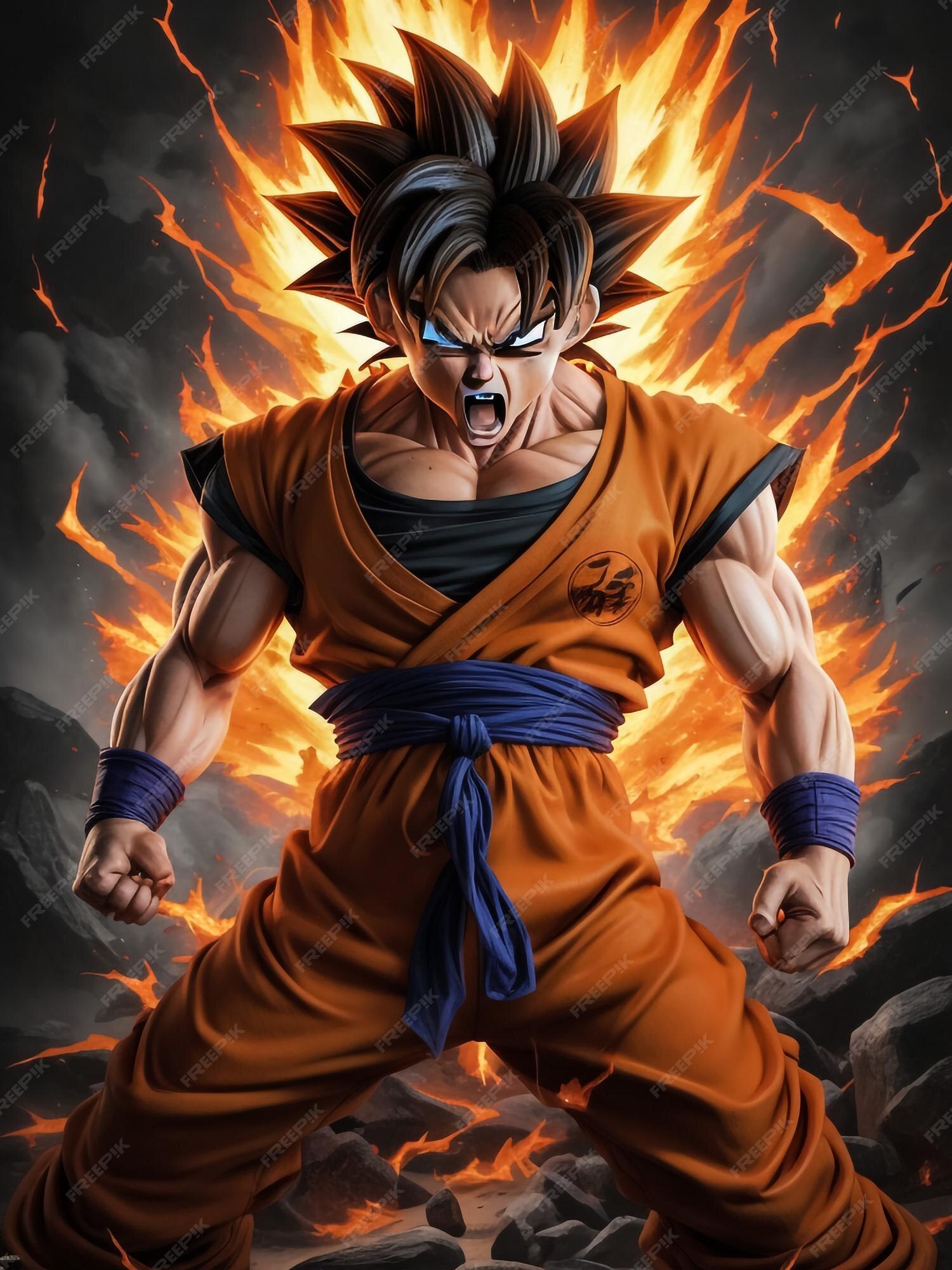 Desenho-Goku Ultra Instinto Completo