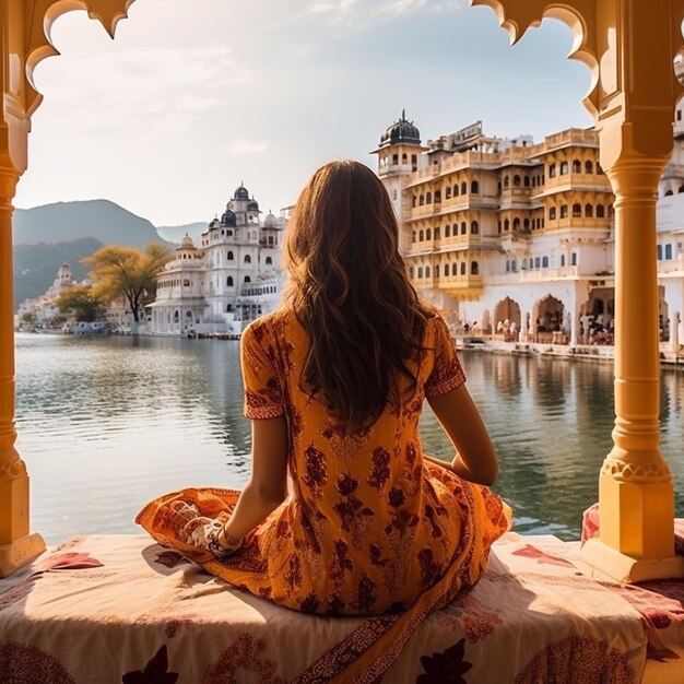 Imagem cativante capturando a essência de Udaipur, Índia