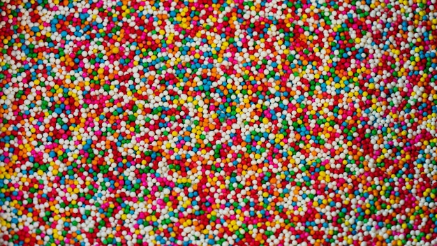 Imagem completa de doces multicoloridos
