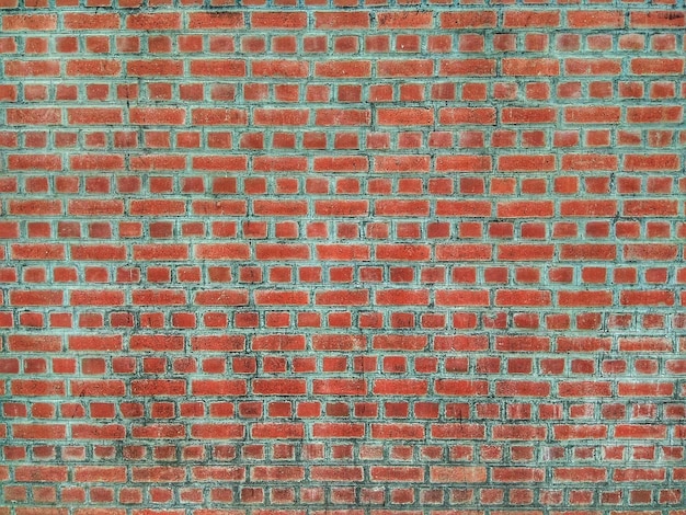 Imagem completa de uma parede de tijolos
