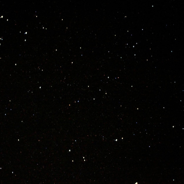 Foto imagem completa do campo estelar à noite